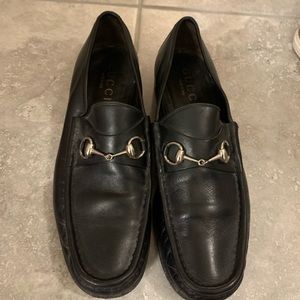 Gucci horsebit loafers.